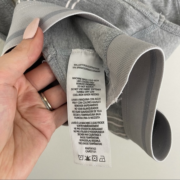 CALVIN KLEIN Grey White Performance Intimates Sports Bra - Picture 5 of 6